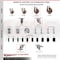 Service Caster 4 Inch 316SS High Temp Glass Filled Nylon 1-1/4 Inch Stem Caster Set Brake SCC SCC-SS316EX20S414-GFNSHT-TLB-114-4 - alternate 2